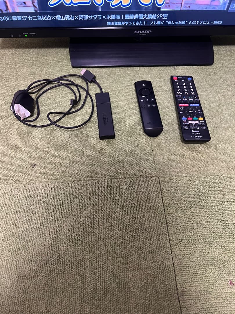 シャープ Fire tv Stick付き テレビ 32V型
