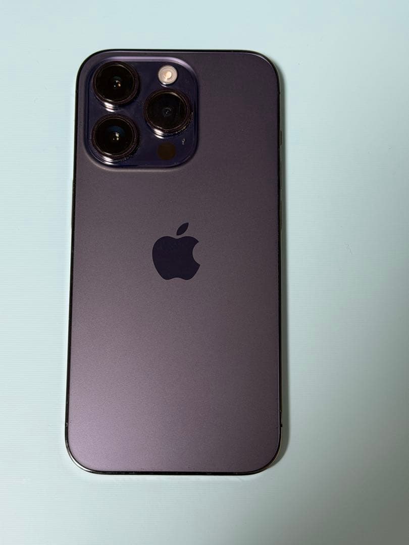 【美品】Apple iPhone 14 Pro 256GB パープル 本体