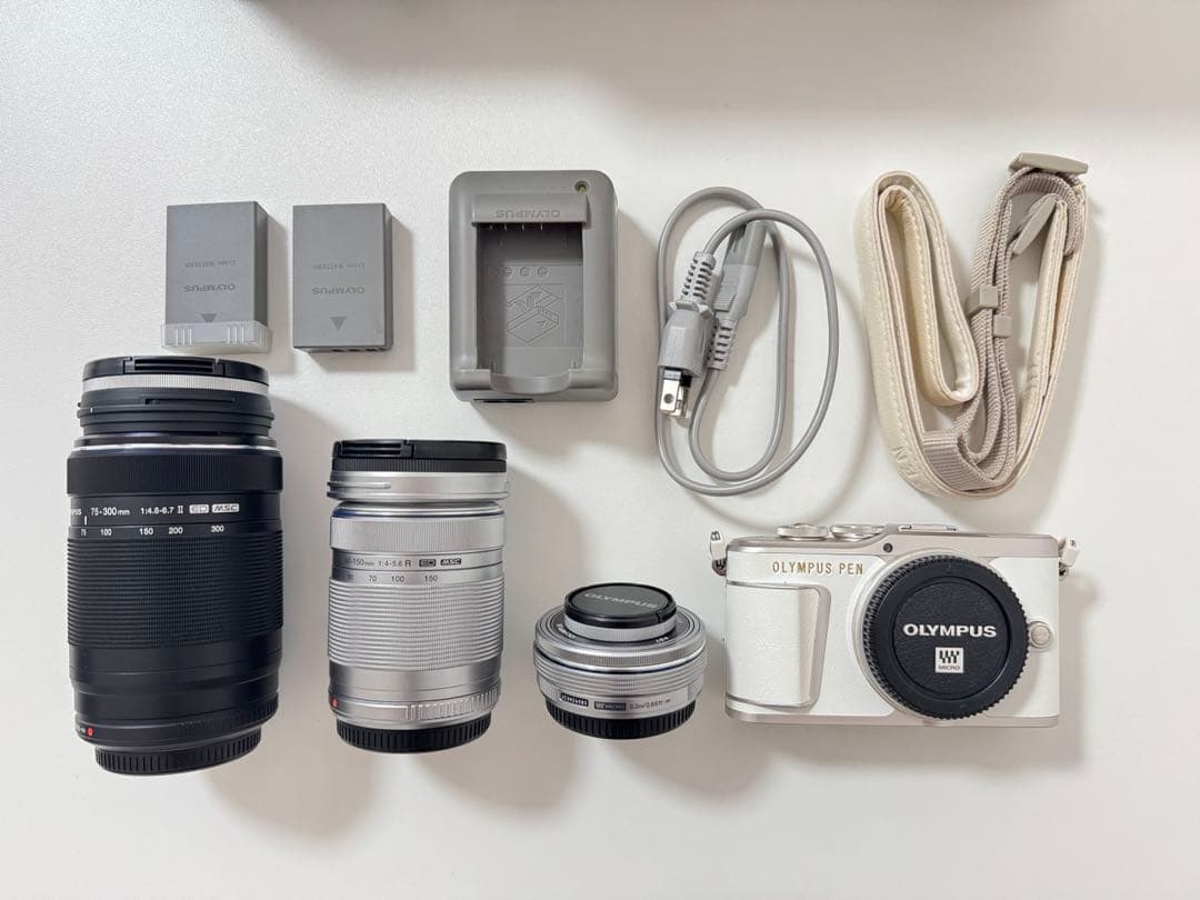 OLYMPUS E-PL9 Wズームキット　ホワイト