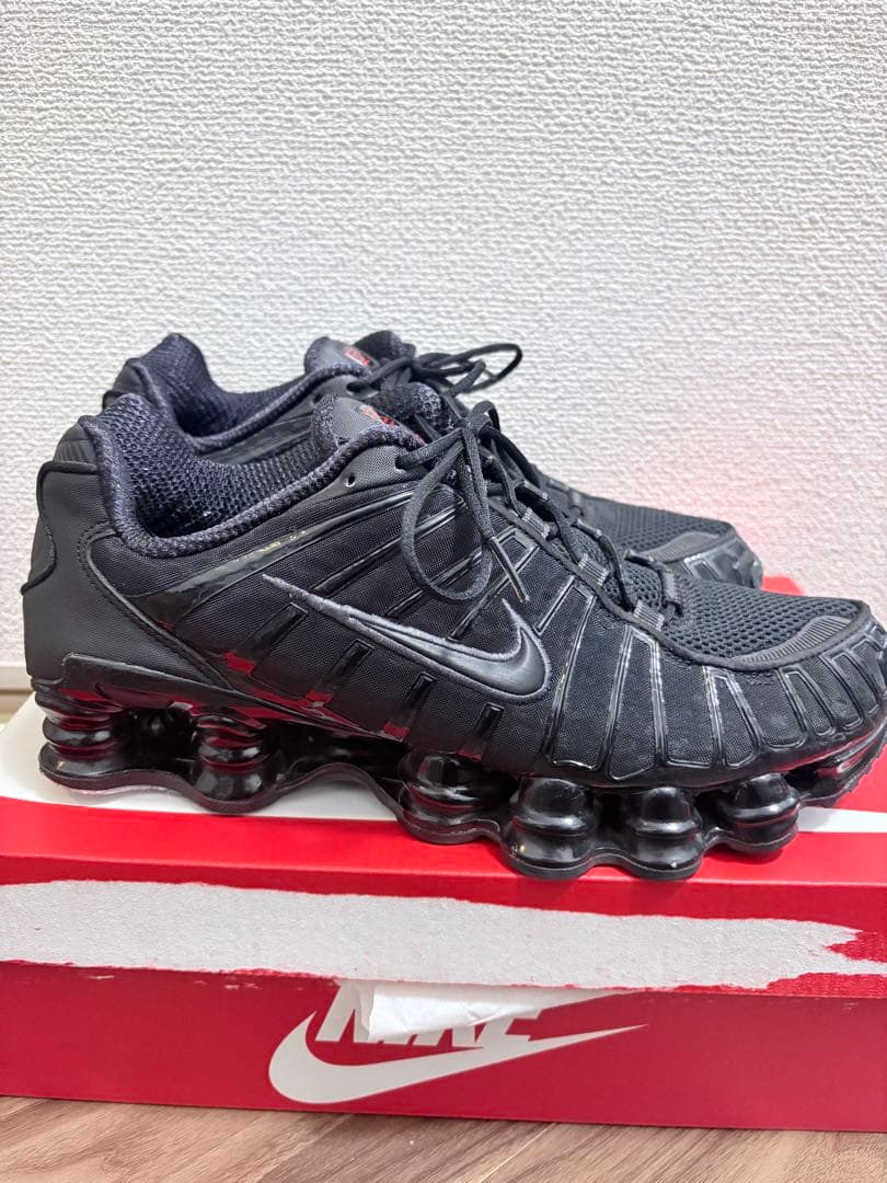 Nike Shox TLブラック スニーカー 楽天市場】【15時までのご注文で即日発送！！】NIKE ナイキ ウィメンズ