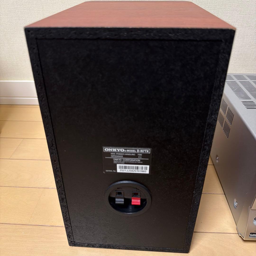 ONKYOミニコンボD-N7TX オーディオケーブル付