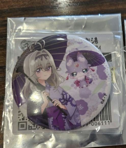 極楽湯 楽スパ 名探偵プリキュア るるか マシュタン 缶バッジ - メルカリ