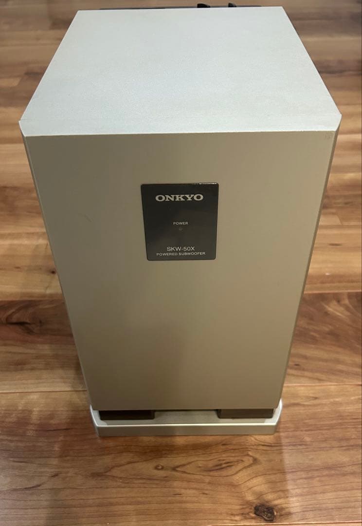 ONKYO アンプ内蔵 サブウーファー SKW-50X