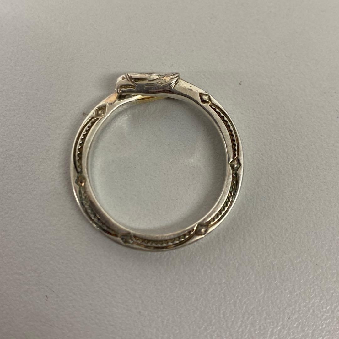 鷲見太郎 Ring リング ダブルイーグルフェイス SV925/K18 - メルカリ