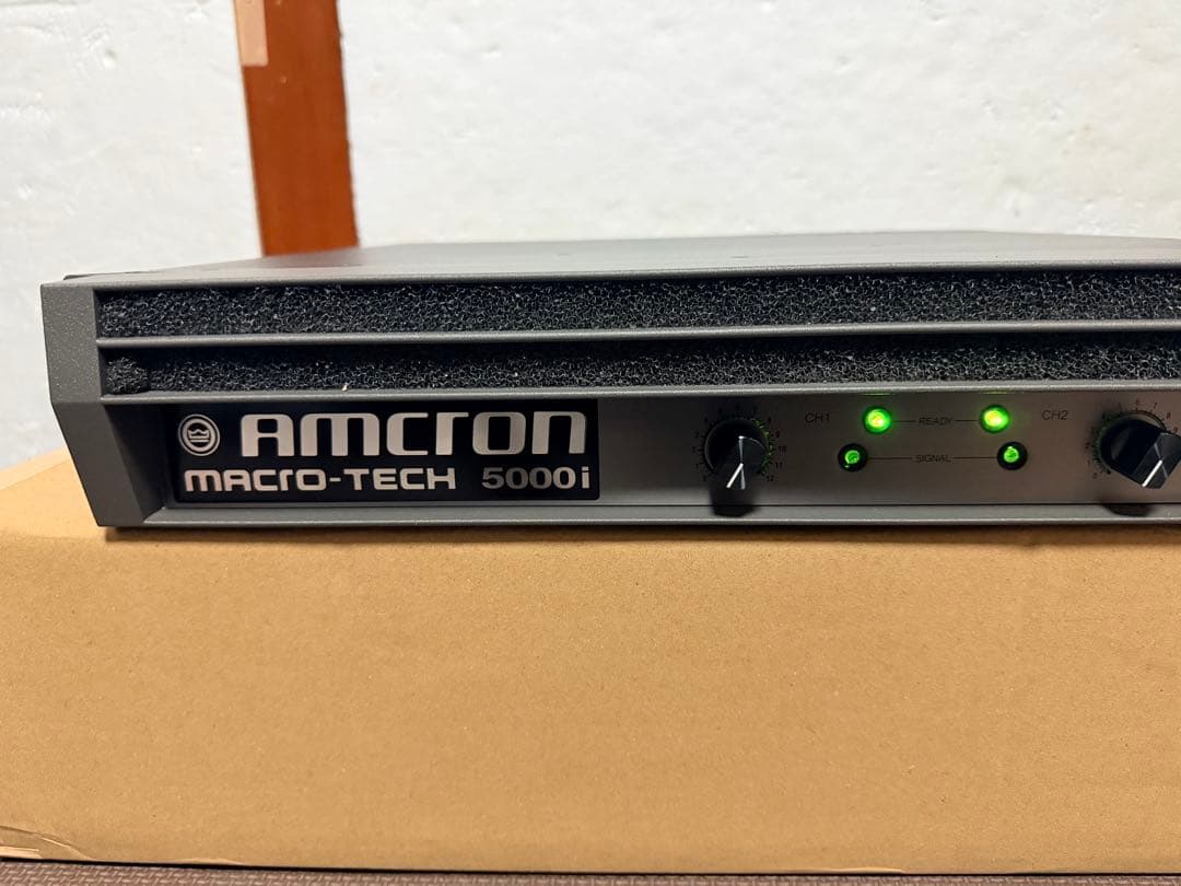 AMCRON MACRO-TECH 5000i パワーアンプ 動作確認済み良い品