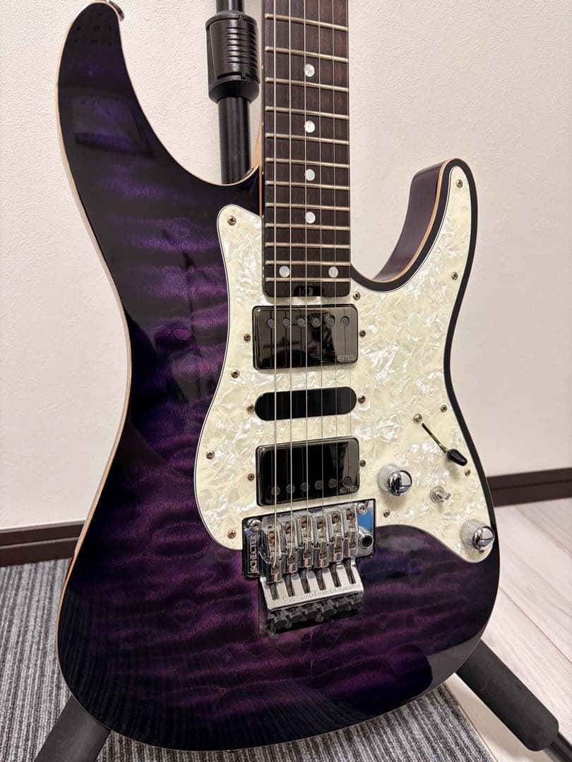 SCHECTER SD-DX-24 AS EMG搭載 国産モデル！アッシュボディ - メルカリ