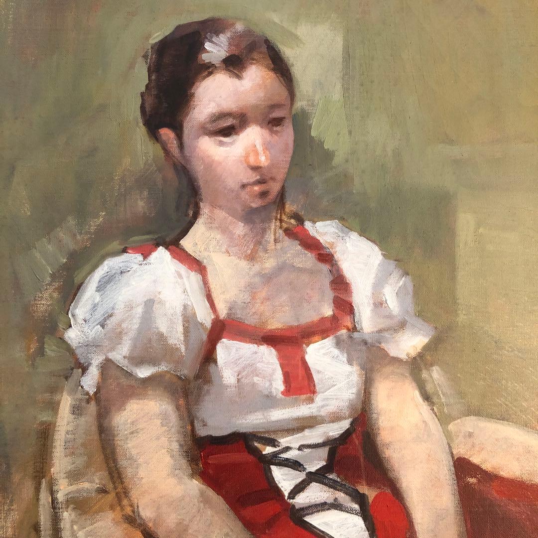 吉野谷幸重 Yoshinoya Yukishige 婦人像 油絵 F6号 真作 - メルカリ