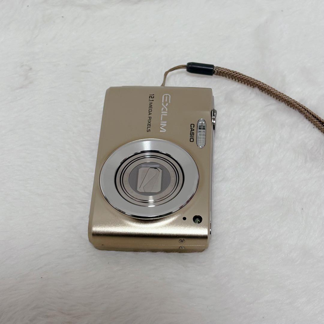【美品】CASIO EX-Z400 ゴールド 12.1メガピクセル