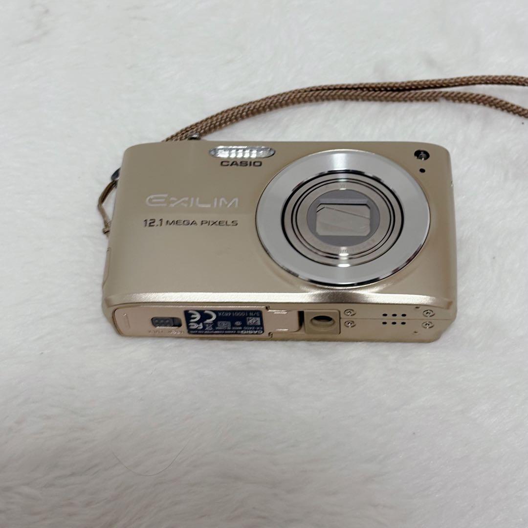【美品】CASIO EX-Z400 ゴールド 12.1メガピクセル