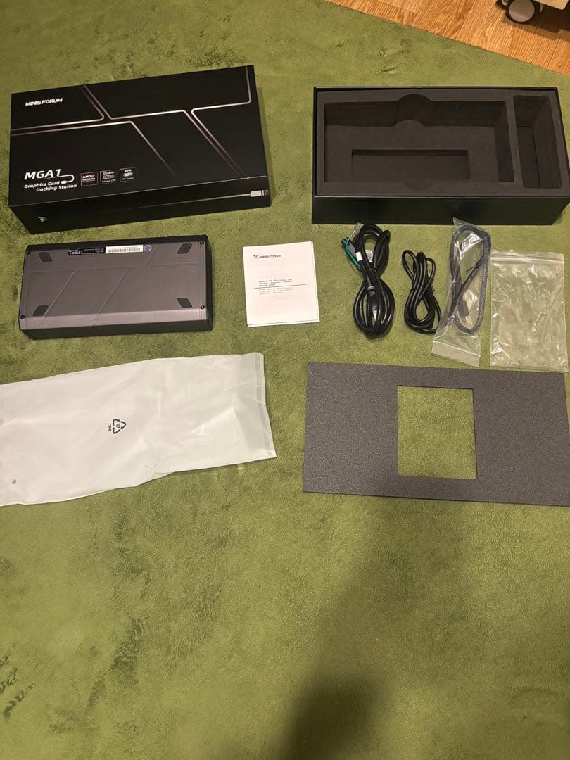 MINIS FORUM MGA1 oculink 外付けGPU