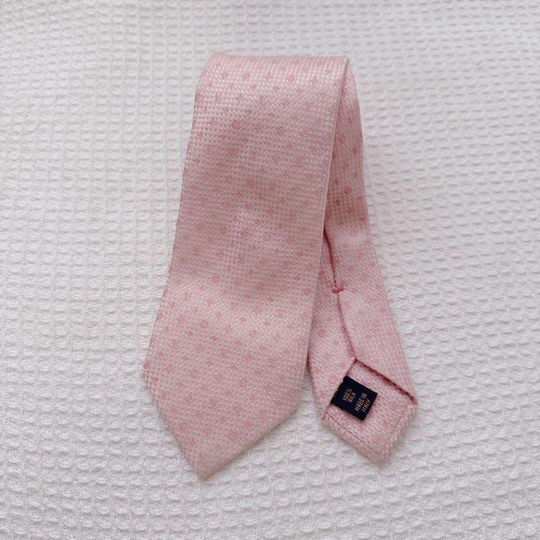 ルイヴィトン ネクタイ モノグラム ピンク LOUIS VUITTON - メルカリ