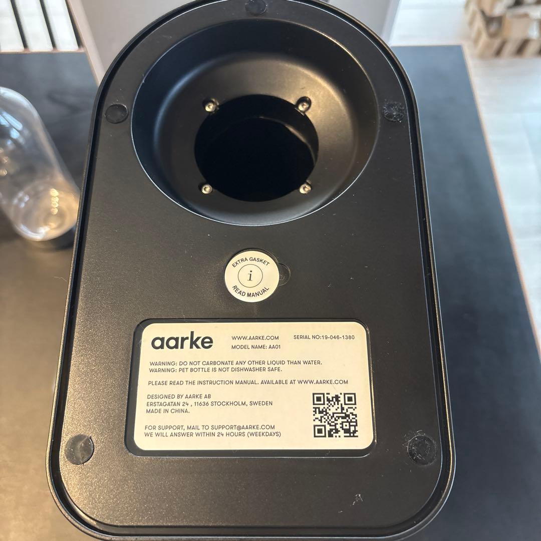 aarke 炭酸水メーカー ブラック