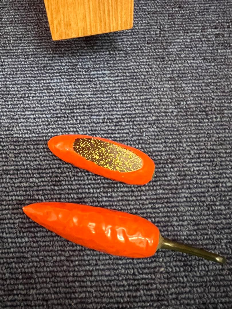 1226 茶道具 輪島塗 乾漆唐辛子 香合 未使用 - メルカリ