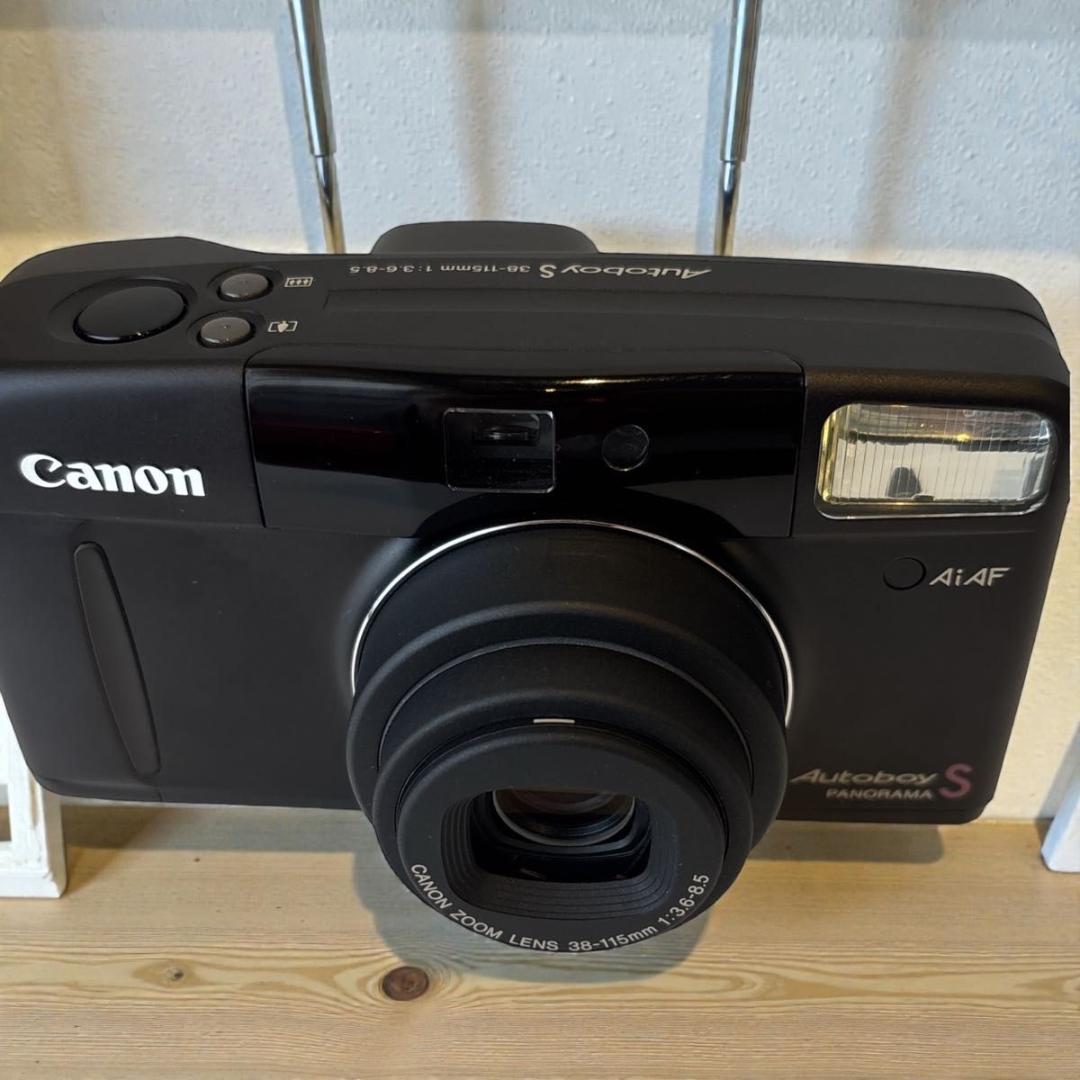 完動超美品】Canon Autoboy S Panorama 人気色ブラック - メルカリ