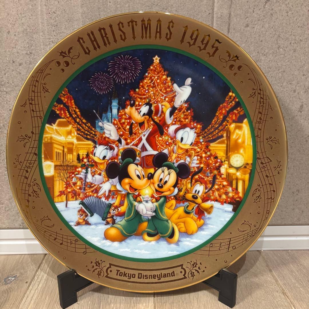 東京ディズニーランド クリスマスプレート 1995 - メルカリ
