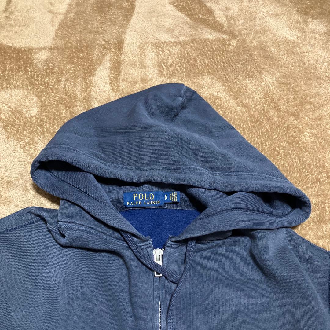 Ralph Lauren ラルフローレン ジップパーカー ネイビー TALON - メルカリ