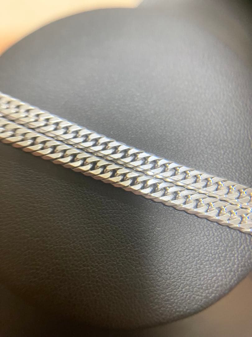 Silver925　6面ダブル　21.7g 50cm