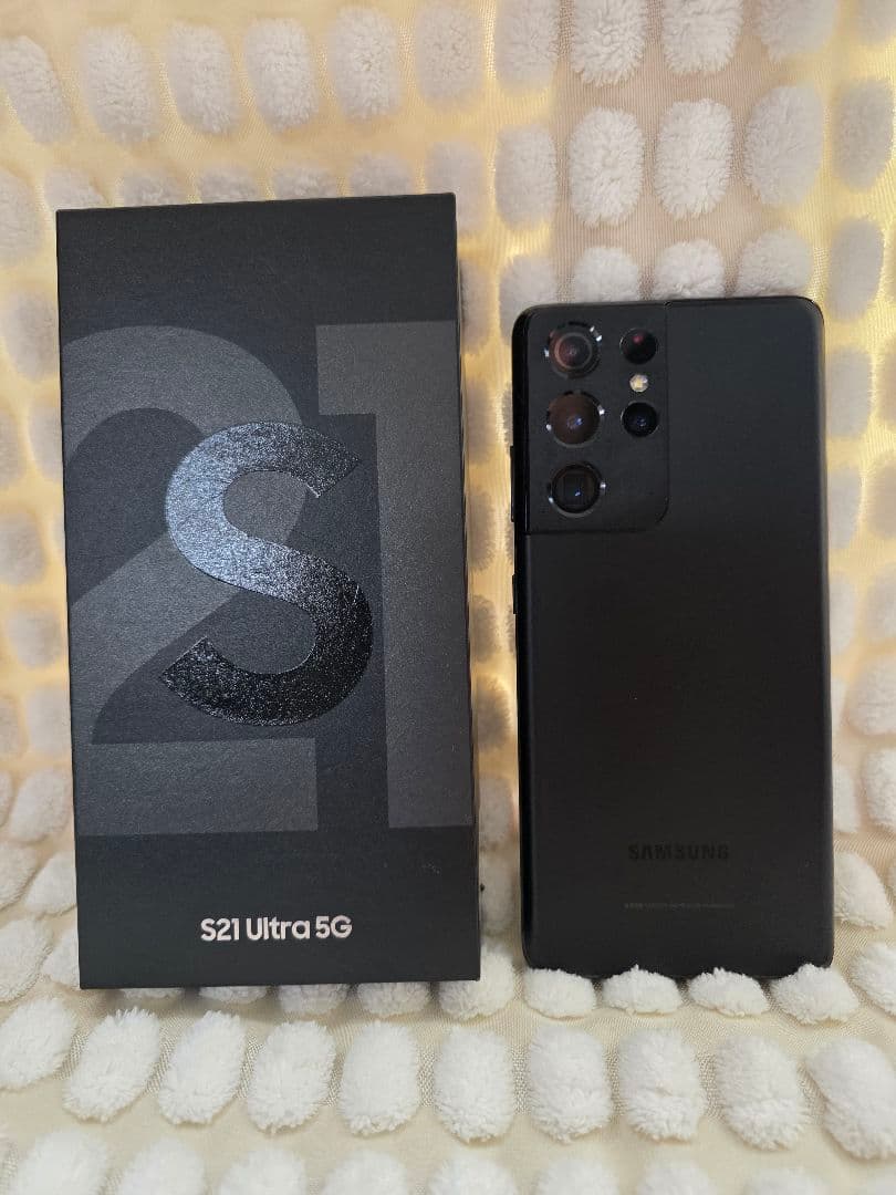 ジャンク品】Samsung Galaxy S21 Ultra 5G ブラック - メルカリ