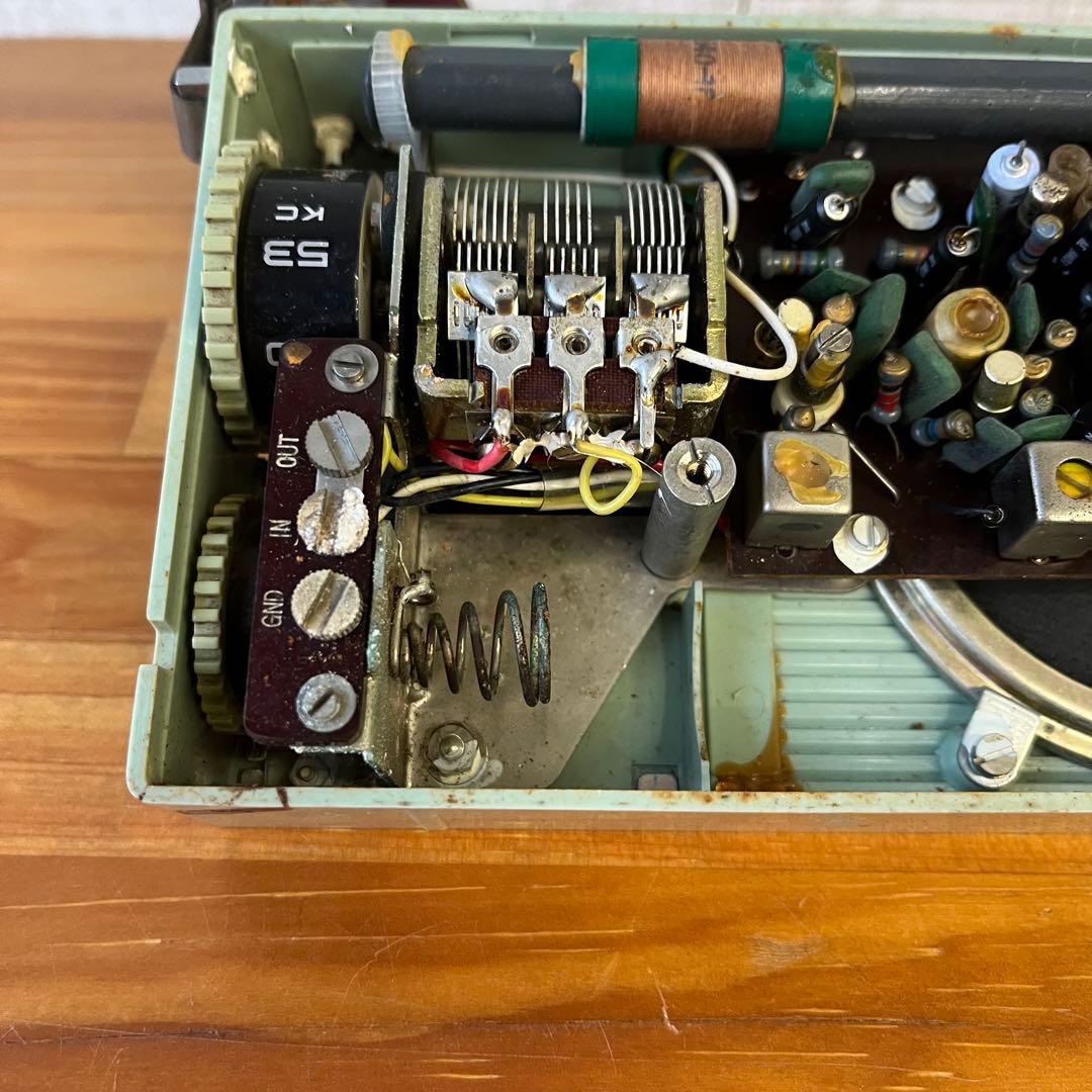 【アンティーク】SONY ソニー トランジスタラジオ TR-84 当時物 古道具