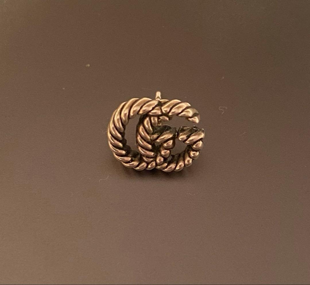 グッチ GUCCI GG ピアス　シルバー925 GUCCI（グッチ） ピアス インターロッキングG シルバー925 男女兼用