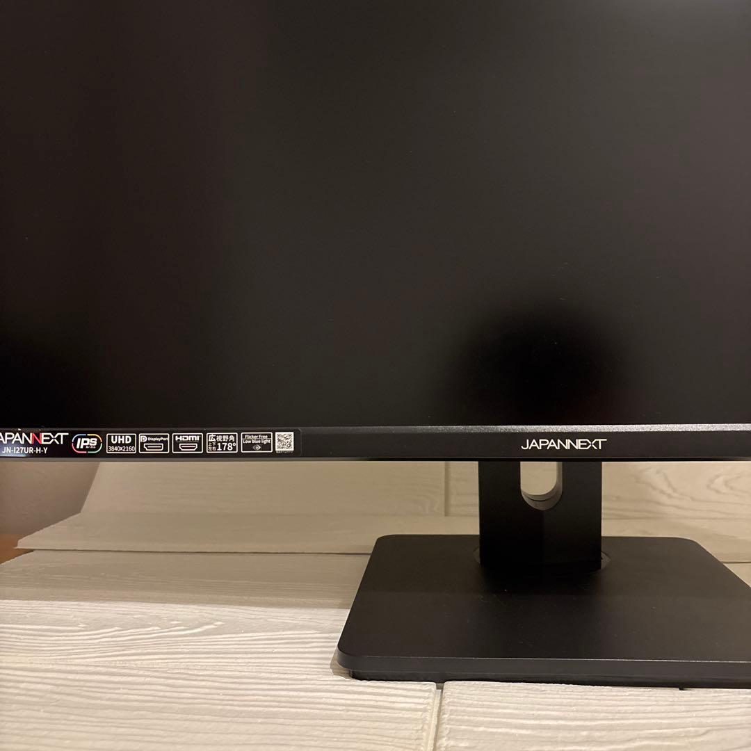 JAPANNEXT 4K HDR対応 27インチ JN-I27UR-H-Y