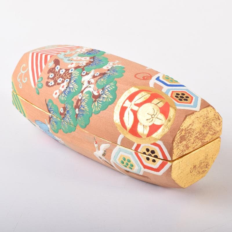 茶道具 原田竜慶作 色絵金彩 ぶりぶり香合 共箱 V 7107 - メルカリ