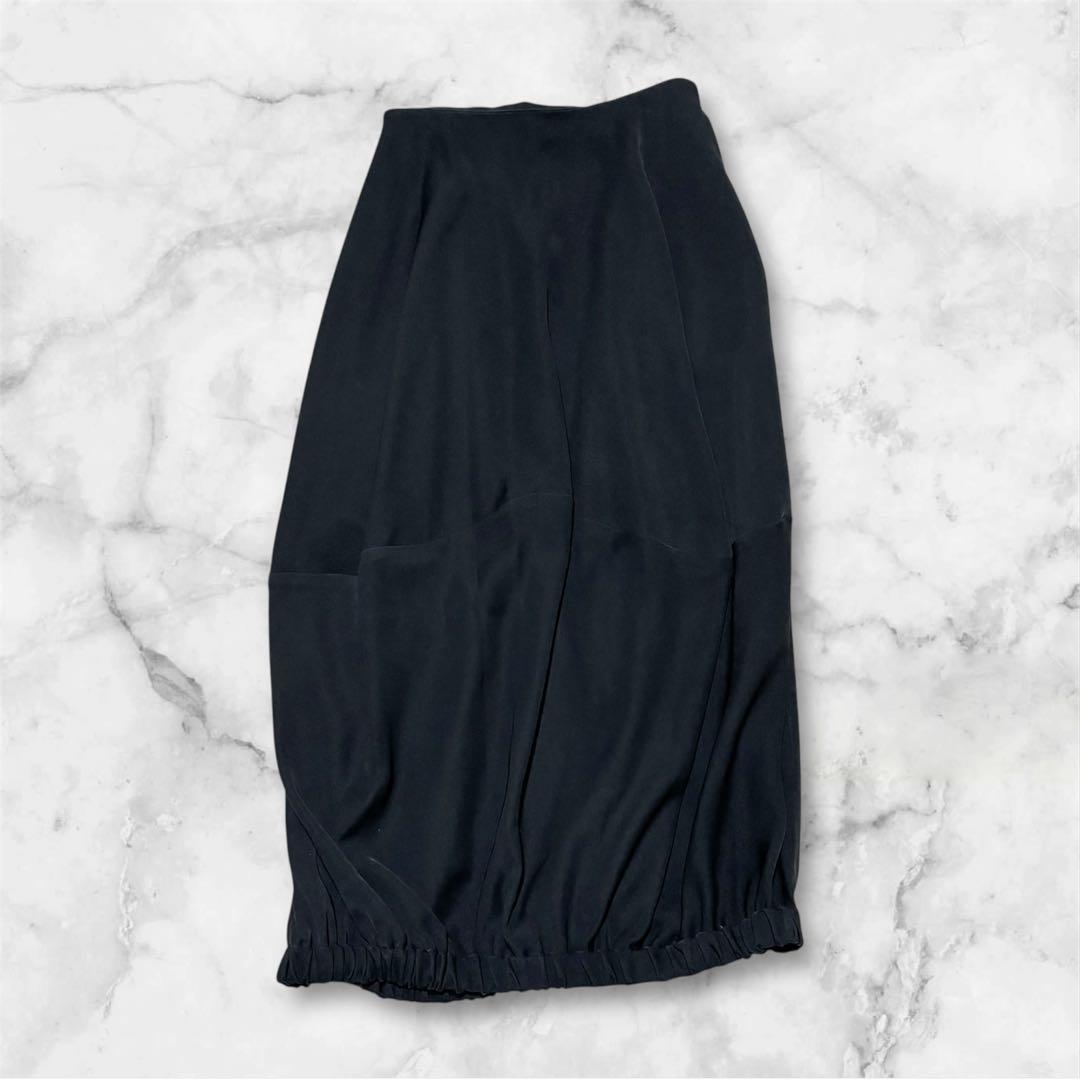 お寿司様エンフォルド　コクーンスカート ミリオーネ ウエストゴム 38 楽天市場】大きいサイズ レディース ボトムス スカート タック入り変形