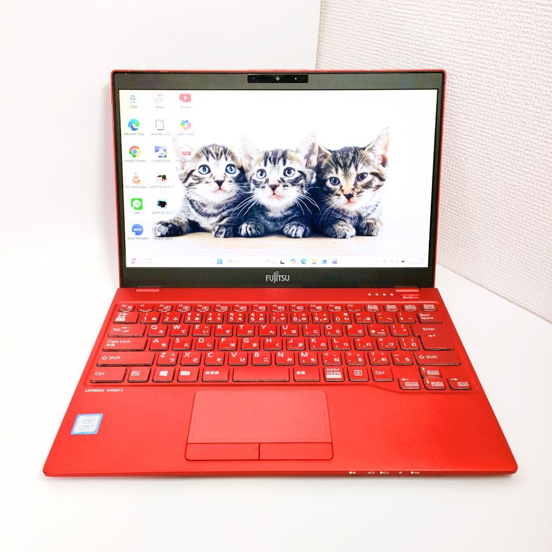 第8世代i7✨️SSD/Windows11/オフィス/富士通ノートパソコン/小型