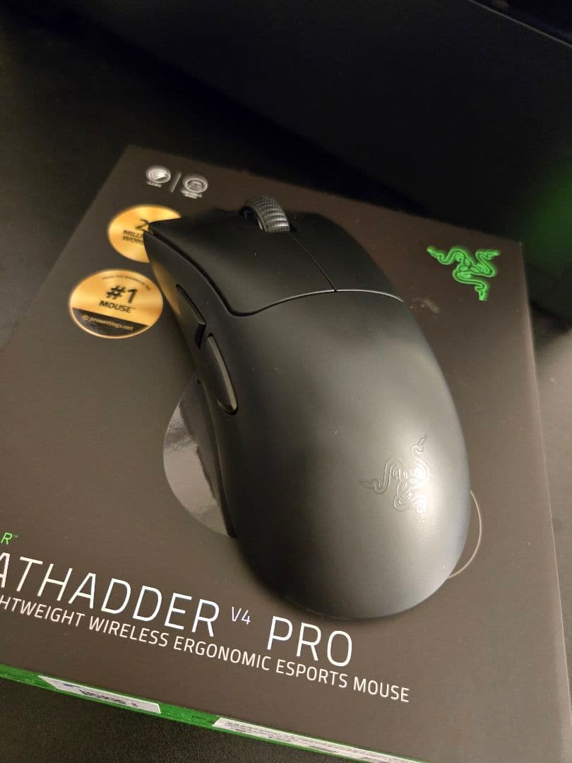 Razer DEATHADDER V4 PRO ワイヤレスマウス