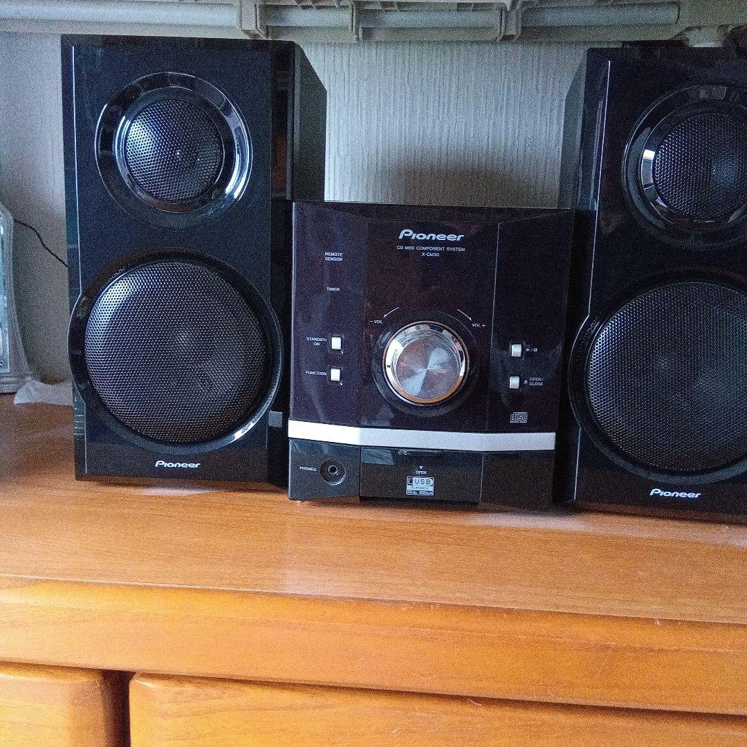 Pioneer CDミニコンポ X-CM30 未使用極上品