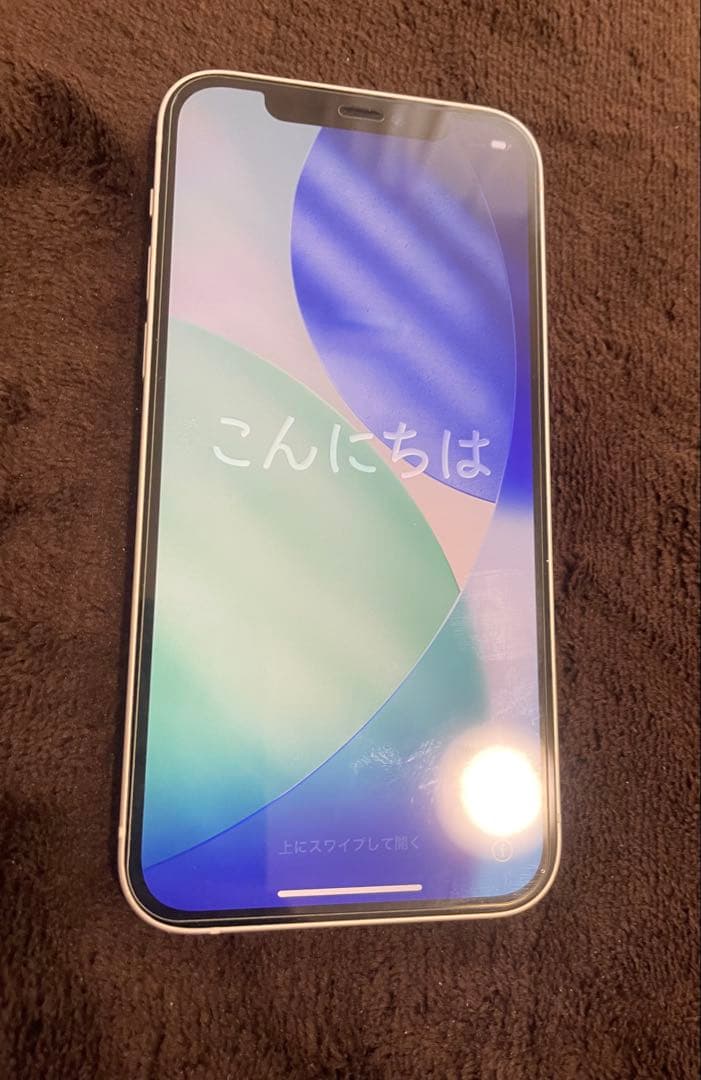 iPhone12 128GB バッテリー74% 白　ホワイト