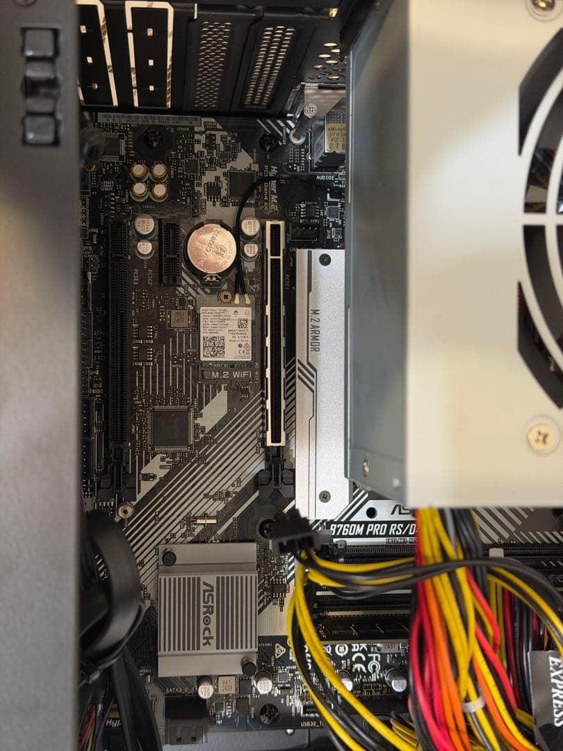 ベアボーン状態　未完成自作PC ミニPC