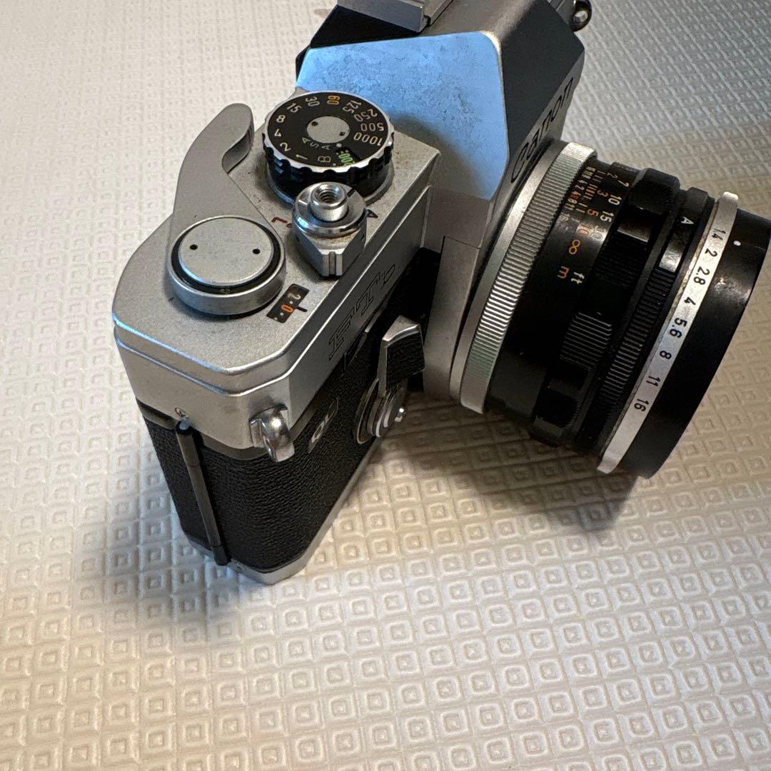 【早い者勝ち‼️】Canon FT 一眼レフカメラ 50mmフィルム f1.4