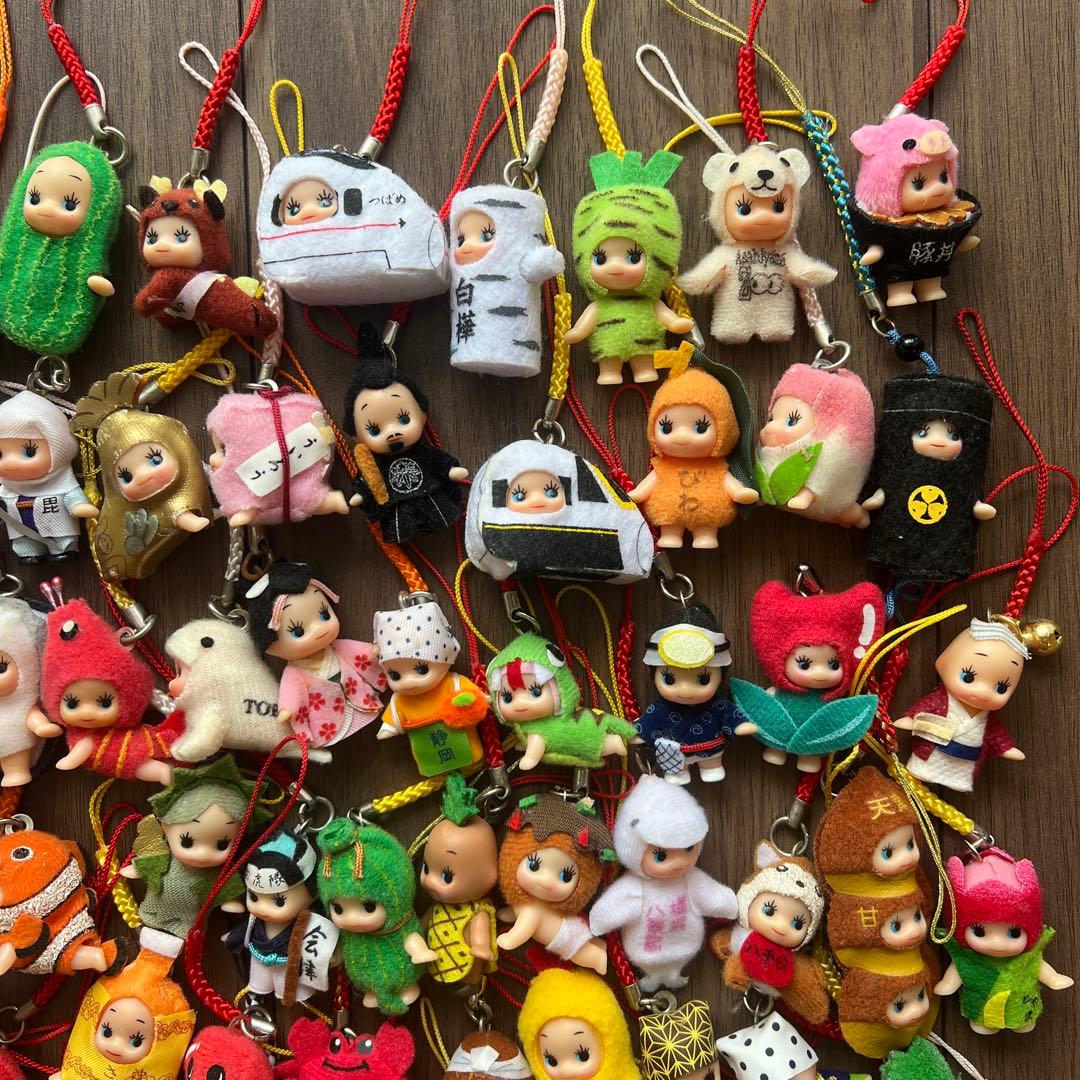 ご当地キューピー107体まとめ売り - ストラップセール アウトレット