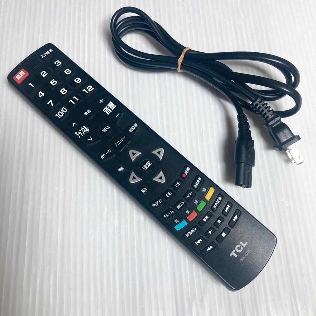 極美品 TCL 32インチ 液晶テレビ 32B400 2019年製