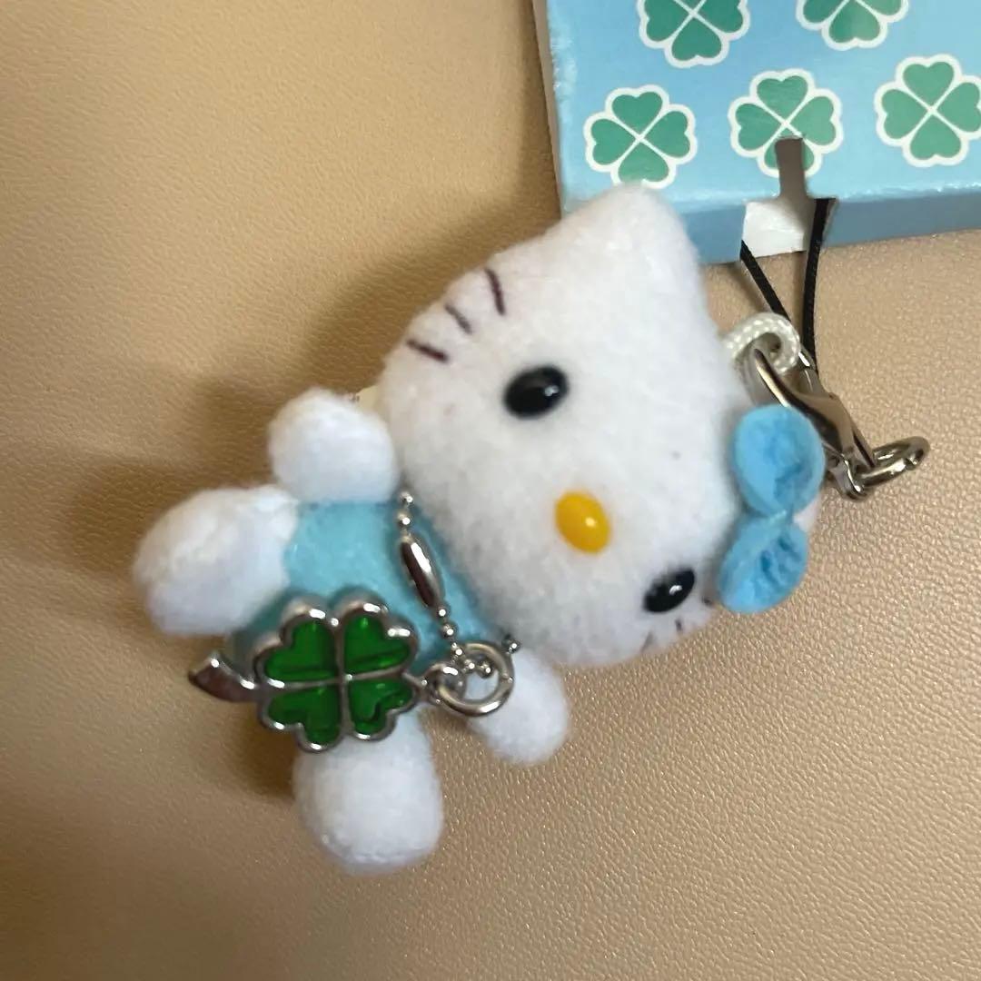 激レア 平成レトロ キティちゃん マスコットストラップ クローバー