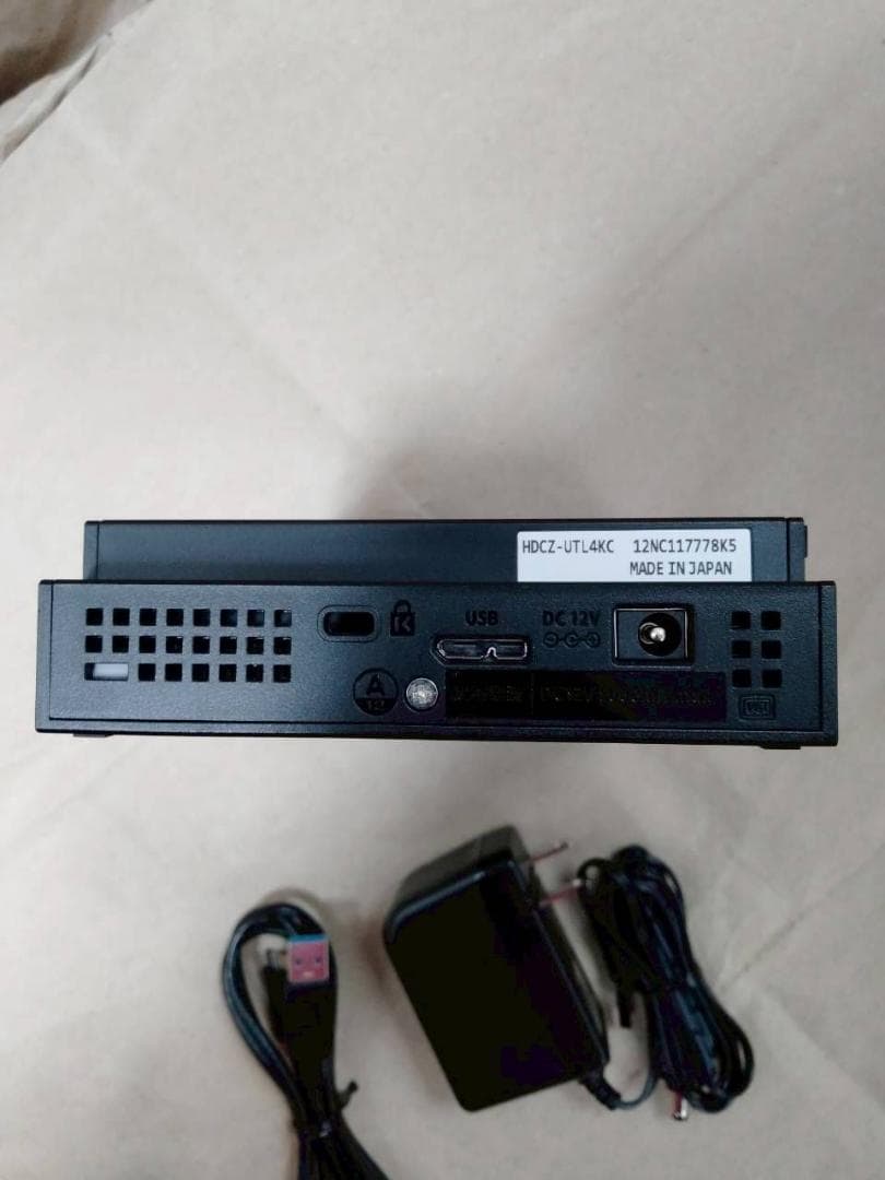HDCZ-UTL4KC 外付けHDD 4TB USB3.1Gen1(USB3.0