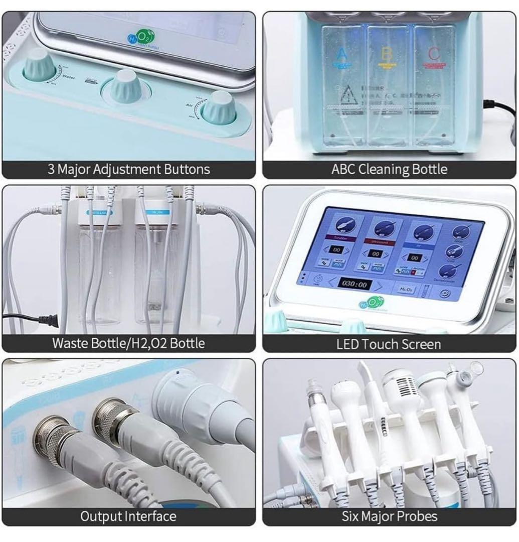 多機能美顔器 6-in-1 美容機器