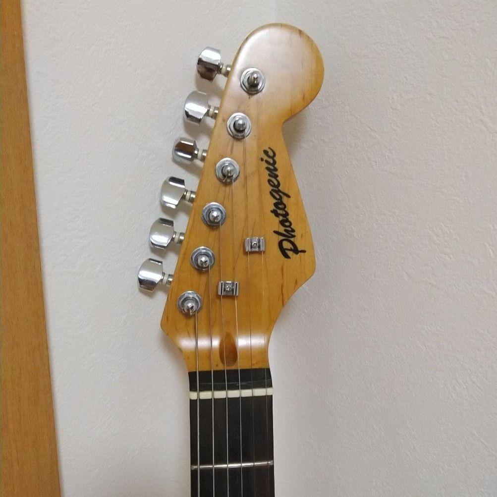 photogenic 初期ロゴ ストラトキャスター 演奏性良好 - メルカリ