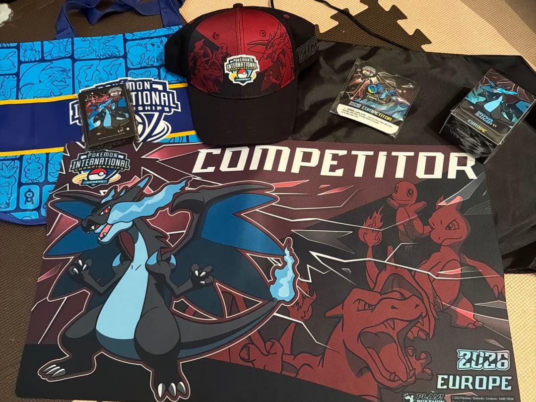 ポケモンカード EUIC2026 メガリザードンX プレイマット キットセット