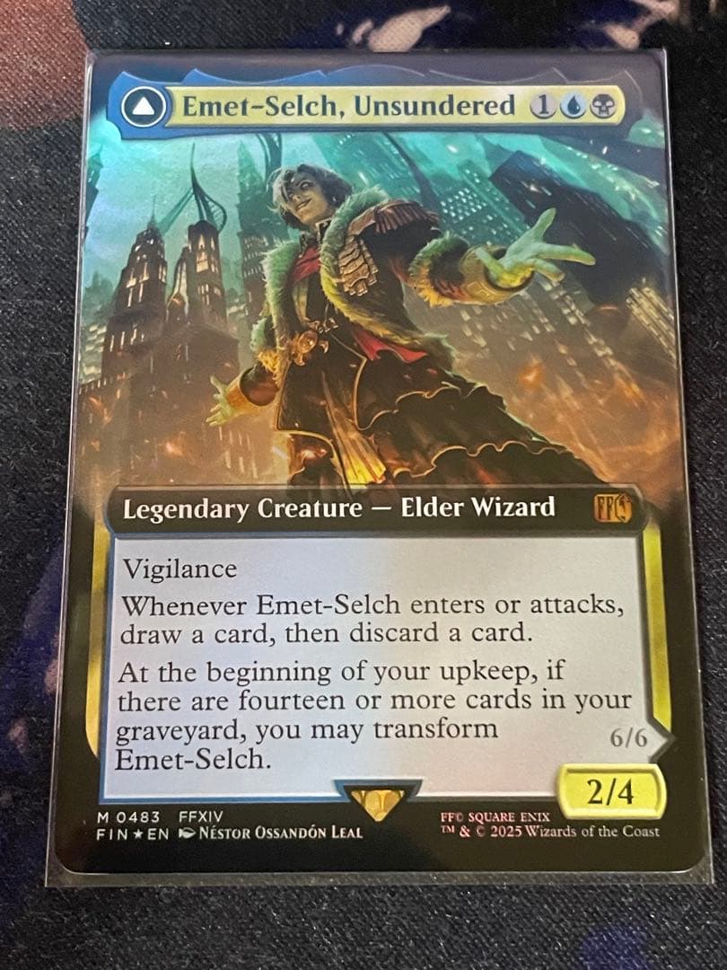 MTG FF オリジナル、アシエン・エメトセルク　英語　拡張foil 英)【Foil】オリジナル、アシエン・エメトセルク / Emet-Selch