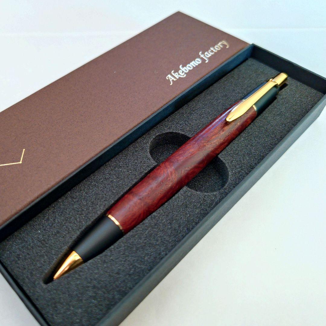 希少】あけぼの工房 レースシーオーク縮杢（Flambergコラボ／真鍮金具