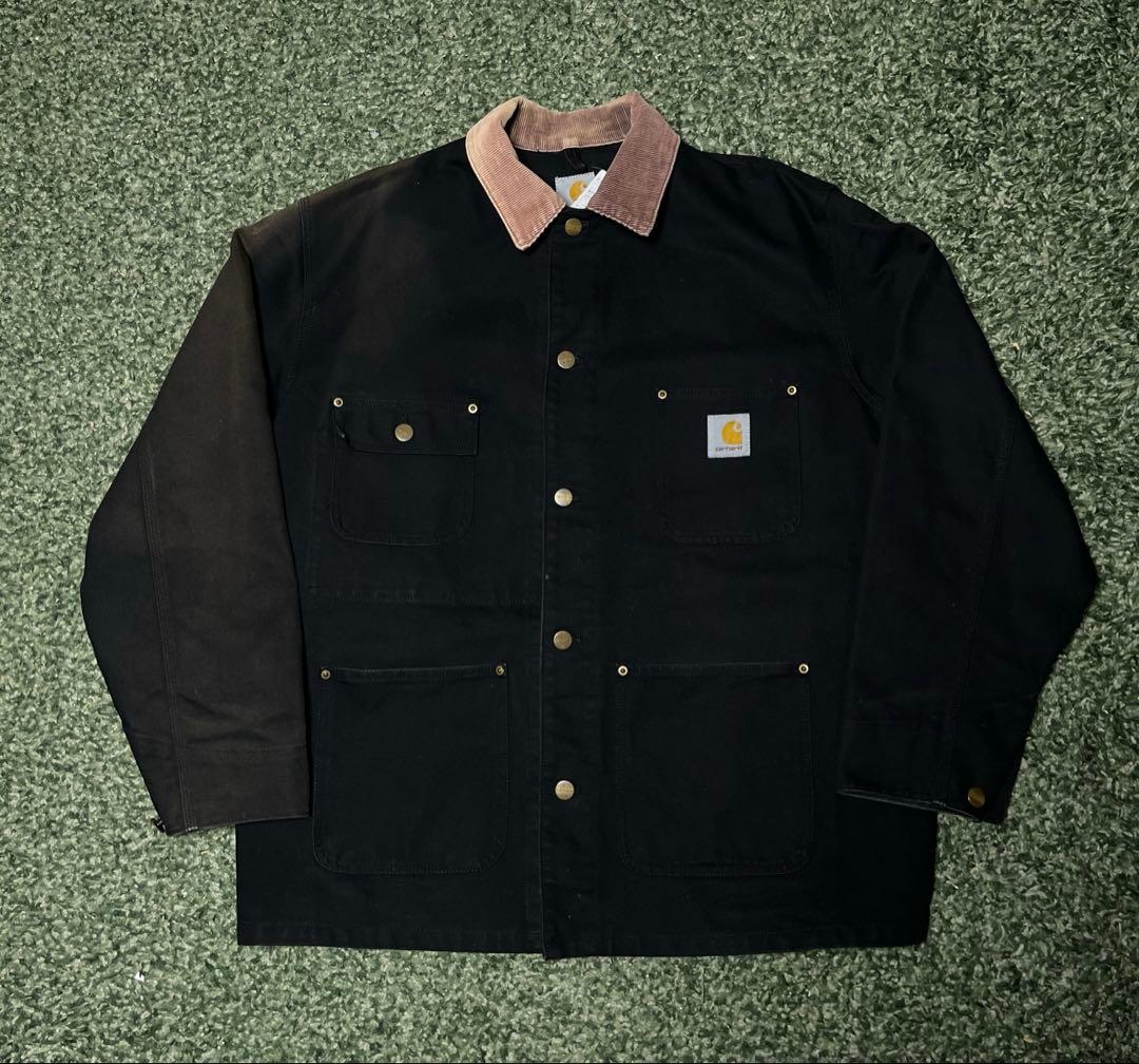 Carhartt カーハート ミシガンチョアコート カバーオール L ブラック