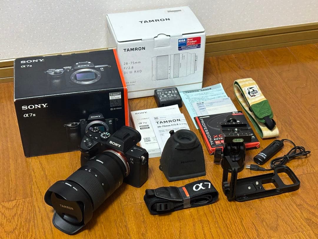 ソニーα7Ⅲ タムロン28-75mm F2.8 Di III RXDセット タムロン『28-75mm F2.8 Di III RXD』レビュー。軽量で持ち運びやすい