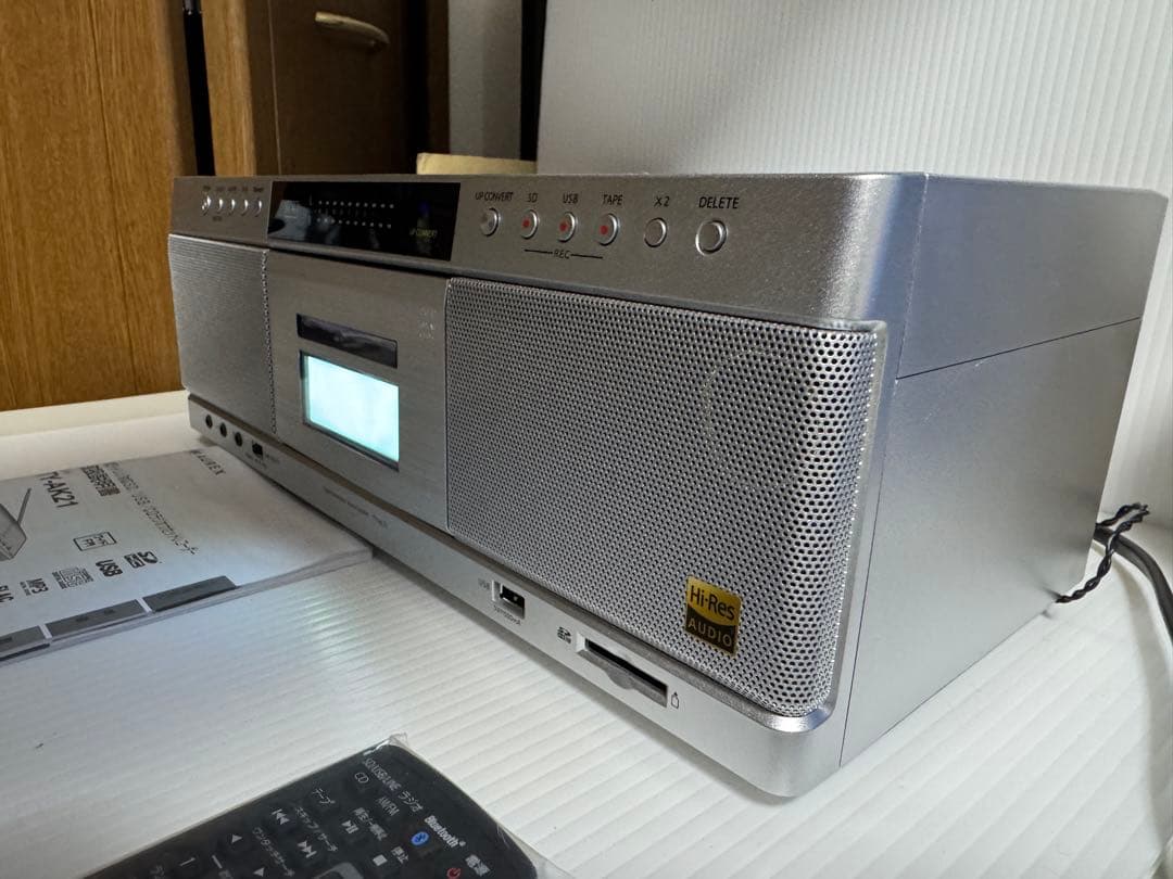 TOSHIBA TY-AK21 CDラジカセ シルバー