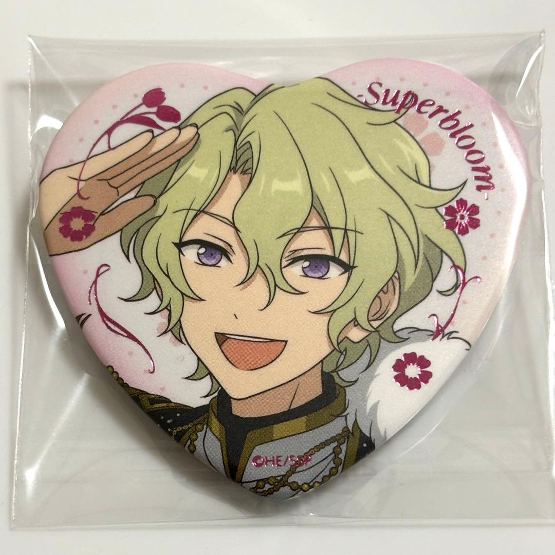 あんスタ あんさんぶるスターズ 4th スタフォニ 巴日和 ハート缶バッジ