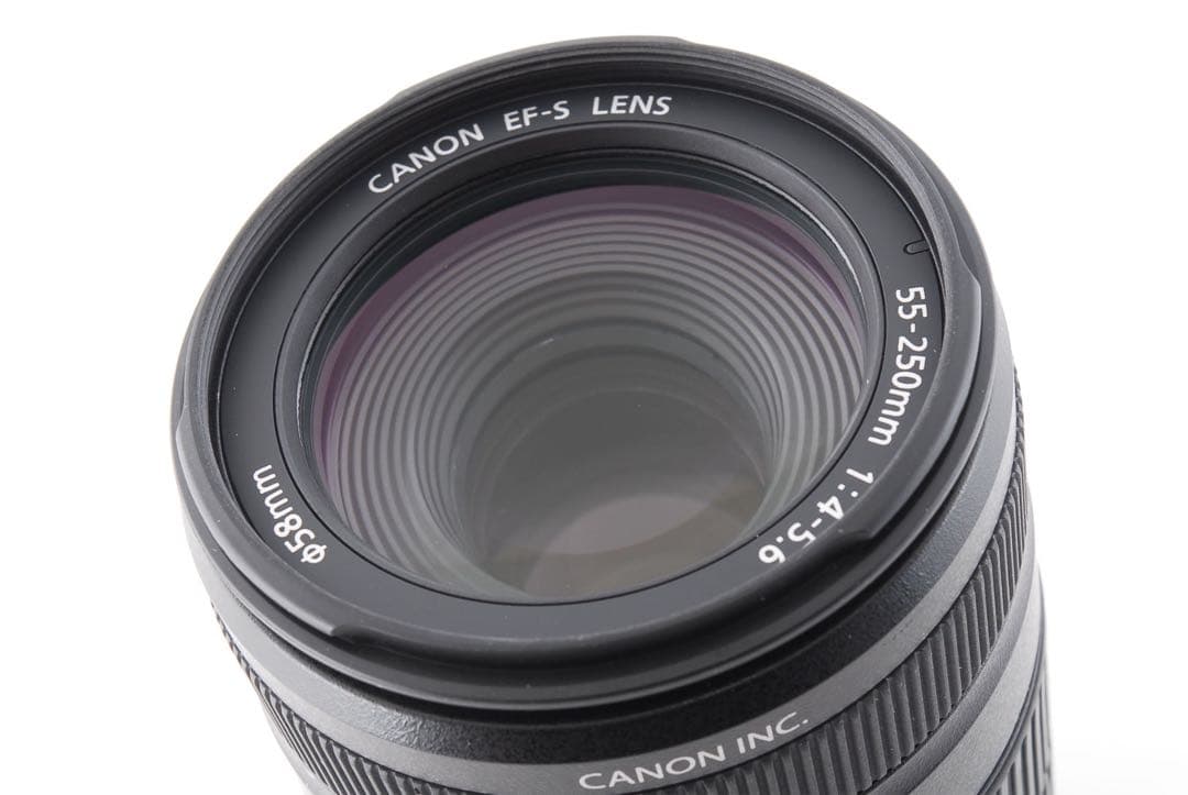 極上品☆キャノン☆手ぶれ補正レンズ Canon EF 55-250㎜　IS