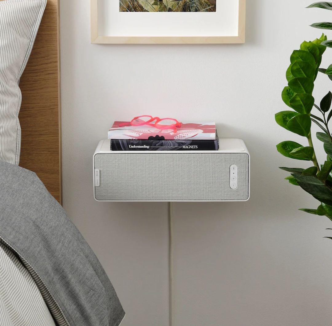 IKEA ブックシェルフ型WiFiスピーカー, ホワイト スマート/第2世代