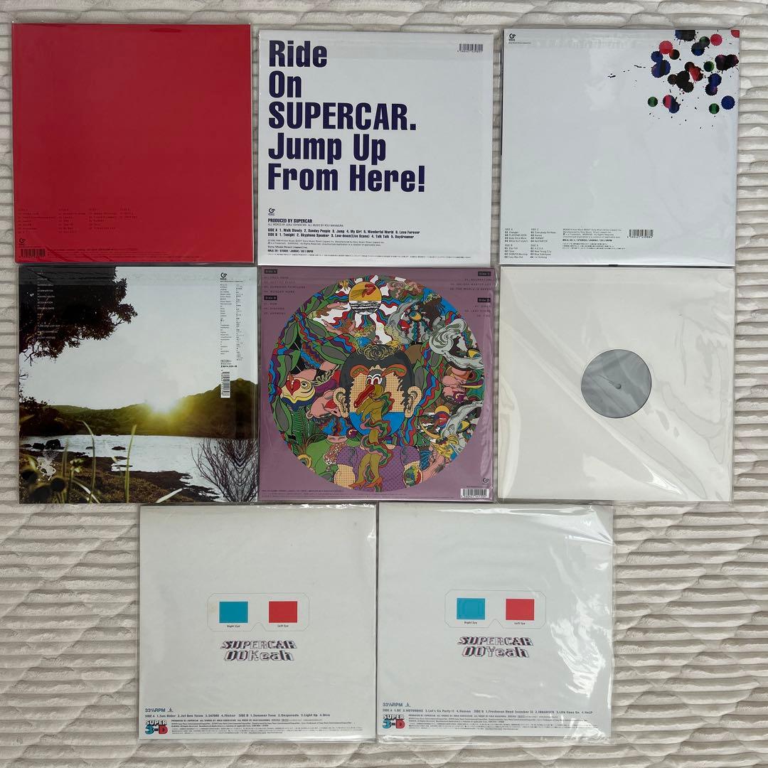 スーパーカー レコード8枚セット supercar highvision - メルカリ
