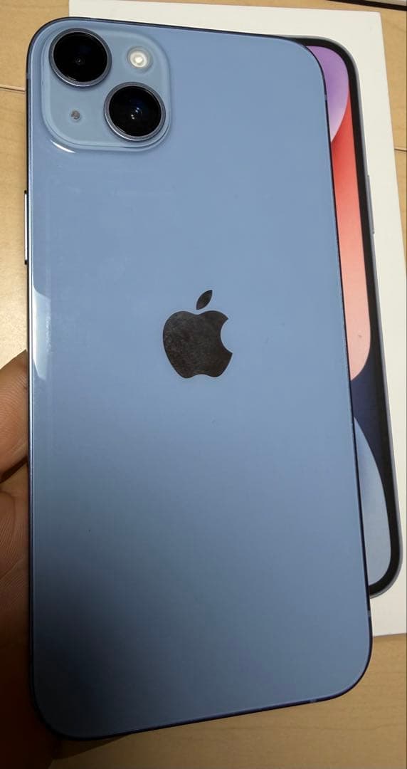 iPhone 14plusブルー 128GB simフリ
